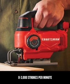 CRAFTSMAN Jigsaws 5-Amp Variable Speed Keyless Corded Jigsaw -Craftsman Store 15699990