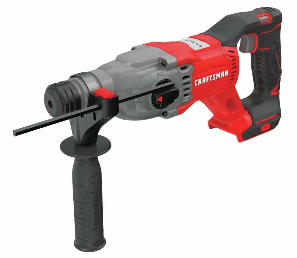 CRAFTSMAN Rotary Hammer Drills V20 20-Volt Max-Amp 1-in SDS-Plus Variable Speed Cordless Rotary Hammer Drill 8 CRAFTSMAN Rotary Hammer Drills V20 20-Volt Max-Amp 1-in SDS-Plus Variable Speed Cordless Rotary Hammer Drill - Image 8