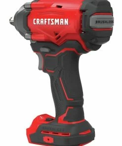 CRAFTSMAN Impact Wrenches V20-Amp 20-volt Max Variable Speed Brushless 1/2-in Drive Cordless Impact Wrench (Tool Only) -Craftsman Store 15857855