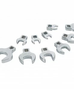 CRAFTSMAN Combination Wrenches & Sets 10-Piece Set 6-point Standard (SAE) Crowfoot Open End Wrench Set