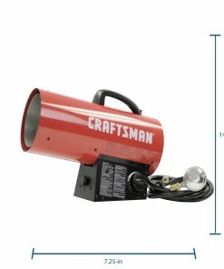 CRAFTSMAN Propane Heaters Craftsman Forced Air Propane 60000-BTU Outdoor Portable Forced Air Propane Heater 10 CRAFTSMAN Propane Heaters Craftsman Forced Air Propane 60000-BTU Outdoor Portable Forced Air Propane Heater -Craftsman Store 15990680