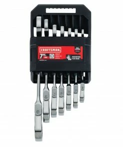 CRAFTSMAN Ratchet Wrenches & Sets 7-Piece Set 12-Point Standard (SAE) Flexible Head Ratchet Wrench Set -Craftsman Store 16414642