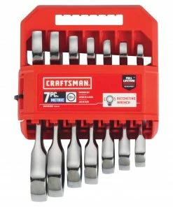 CRAFTSMAN Ratchet Wrenches & Sets 7-Piece Set 12-Point Metric Ratchet Wrench Set -Craftsman Store 16418308