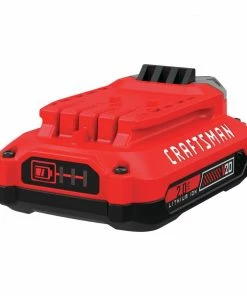 CRAFTSMAN Power Tool Batteries & Chargers V20 20-Volt Max 2 Amp-Hour Lithium Power Tool Battery 11 CRAFTSMAN Power Tool Batteries & Chargers V20 20-Volt Max 2 Amp-Hour Lithium Power Tool Battery -Craftsman Store 16461290