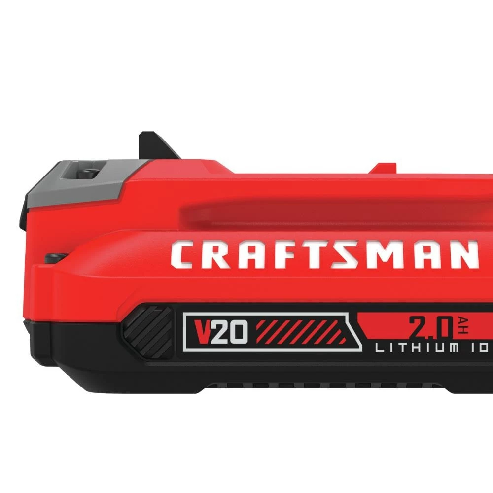 CRAFTSMAN Power Tool Batteries & Chargers V20 20-Volt Max 2 Amp-Hour Lithium Power Tool Battery 7 CRAFTSMAN Power Tool Batteries & Chargers V20 20-Volt Max 2 Amp-Hour Lithium Power Tool Battery - Image 7