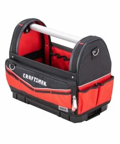 CRAFTSMAN Tool Bags Versastack Red and Black Polyester 17-in Tool Tote 10 CRAFTSMAN Tool Bags Versastack Red and Black Polyester 17-in Tool Tote -Craftsman Store 16493733
