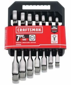 CRAFTSMAN Ratchet Wrenches & Sets 7-Piece Set 12-Point Standard (SAE) Ratchet Wrench Set -Craftsman Store 16501644