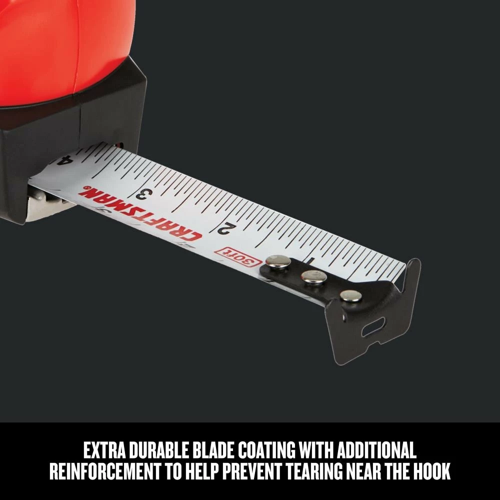 CRAFTSMAN Tape Measures AUTOLOCK 30-ft Tape Measure 3 CRAFTSMAN Tape Measures AUTOLOCK 30-ft Tape Measure - Image 3