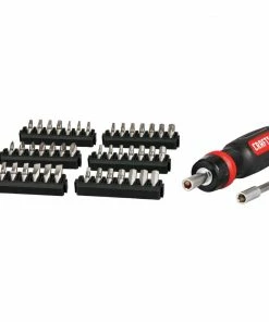 CRAFTSMAN Screwdrivers VERSASTACK 44-Piece Bi-material Handle Magnetic Ratcheting Set Multi-bit Screwdriver Set -Craftsman Store 16510404
