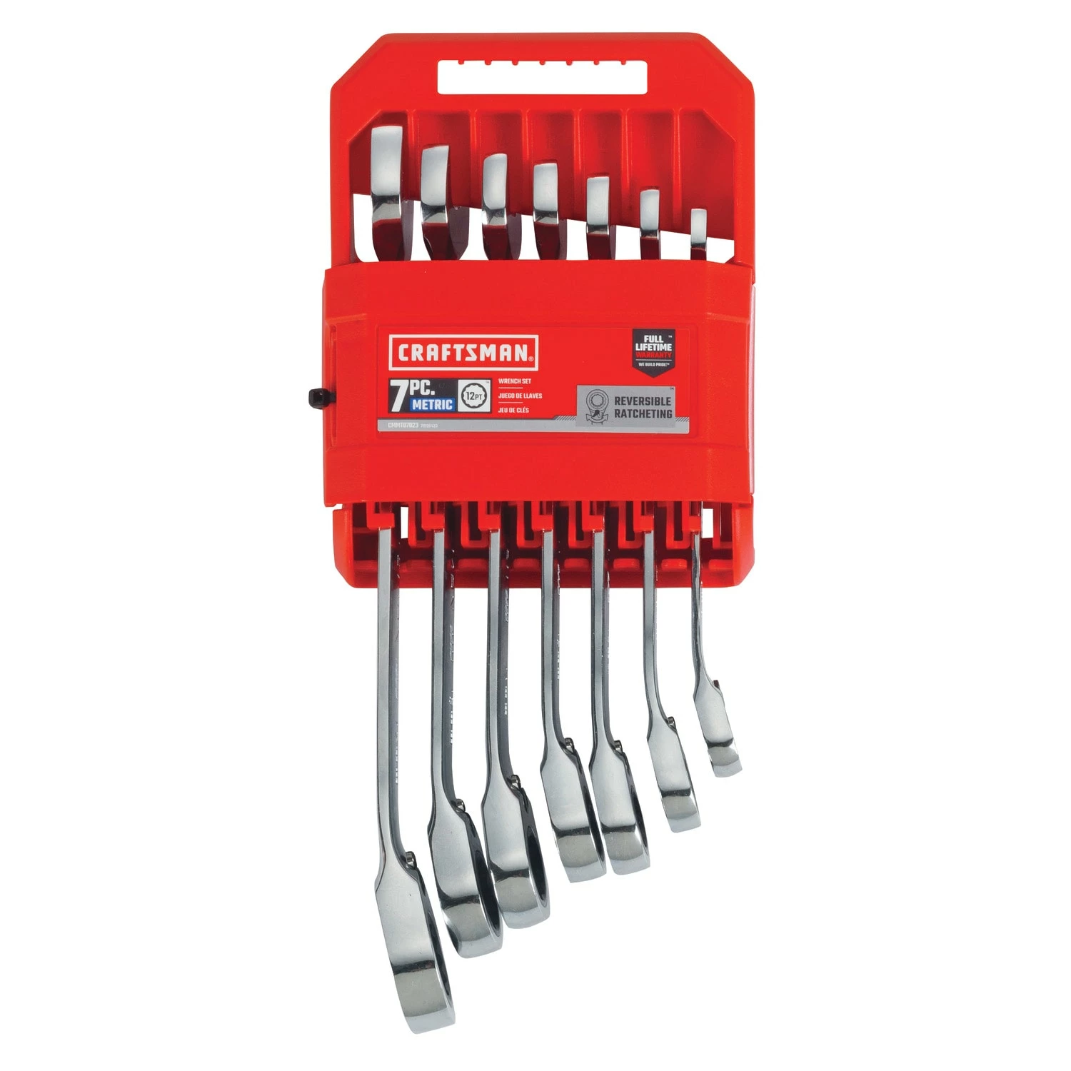 CRAFTSMAN Ratchet Wrenches & Sets 7-Piece Set 12-Point Metric Ratchet Wrench Set 5 CRAFTSMAN Ratchet Wrenches & Sets 7-Piece Set 12-Point Metric Ratchet Wrench Set - Image 5