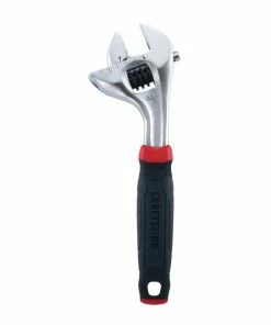 CRAFTSMAN Adjustable Wrenches Quick 8-in Steel Adjustable Wrench
