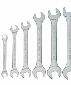 CRAFTSMAN Combination Wrenches & Sets 7-Piece Set Standard (SAE) Standard Open End Wrench Set -Craftsman Store 16646718