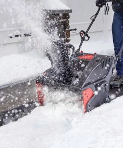 CRAFTSMAN Gas Snow Blowers SB230 21-in 123-cu cm Single-stage with Auger Assistance Gas Snow Blower with Push-button Electric Start -Craftsman Store 16726637