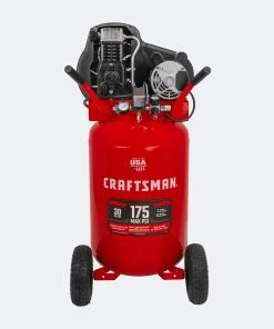 CRAFTSMAN Air Compressors 30-Gallon Single Stage Portable Corded Electric Vertical Air Compressor