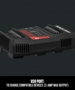 CRAFTSMAN Power Tool Batteries & Chargers 20-Volt Max Power Station -Craftsman Store 17585189