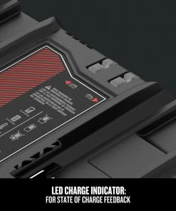 CRAFTSMAN Power Tool Batteries & Chargers 20-Volt Max Power Station -Craftsman Store 17585192