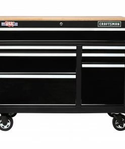 CRAFTSMAN Bottom Tool Cabinets 2000 Series 41-in W x 35-in H 7-Drawer Steel Rolling Tool Cabinet (Black)