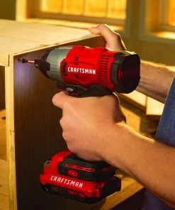 CRAFTSMAN Impact Drivers V20 20-volt Max Variable Speed Cordless Impact Driver (2-Batteries Included) -Craftsman Store 18115121
