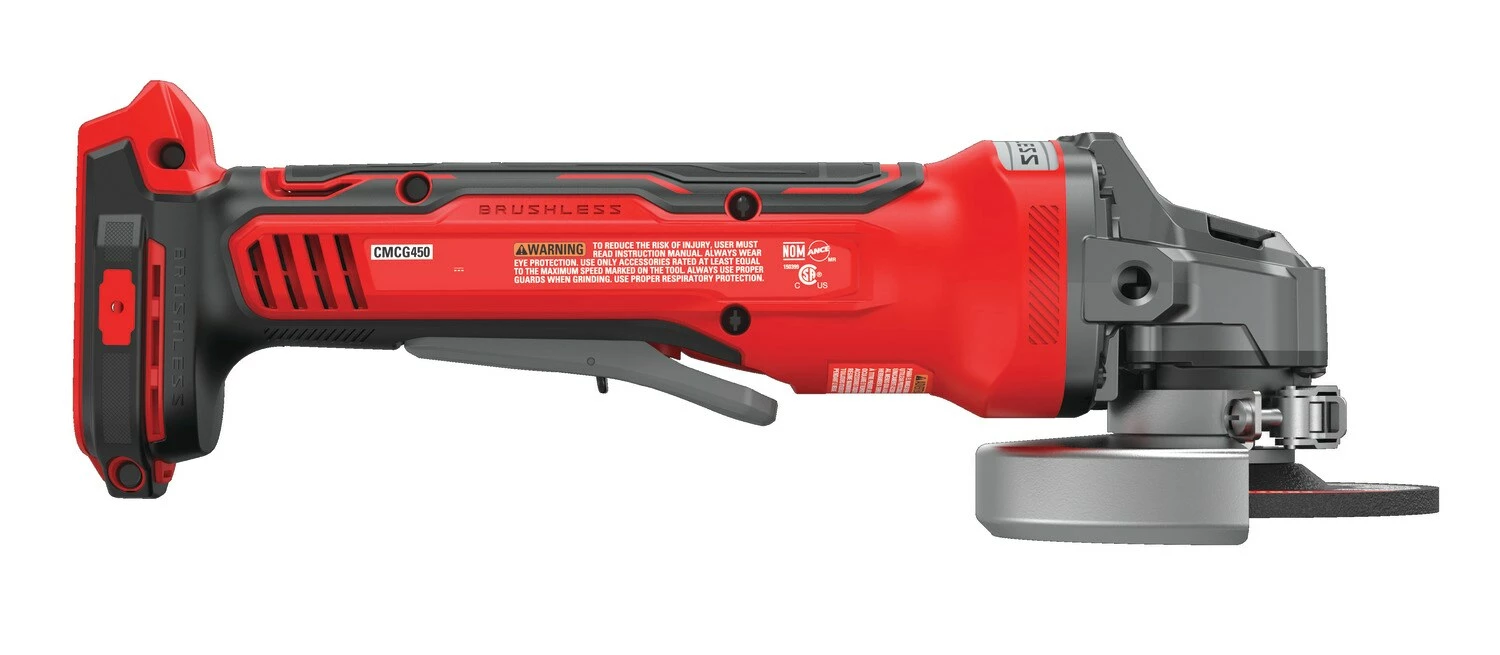 CRAFTSMAN Angle Grinders V20 4.5-in 20-Volt Max Paddle Switch Brushless Cordless Angle Grinder 10 CRAFTSMAN Angle Grinders V20 4.5-in 20-Volt Max Paddle Switch Brushless Cordless Angle Grinder - Image 10