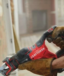 CRAFTSMAN Reciprocating Saws V20 20-volt Max Variable Speed Brushless Cordless Reciprocating Saw (Tool Only) -Craftsman Store 18176696