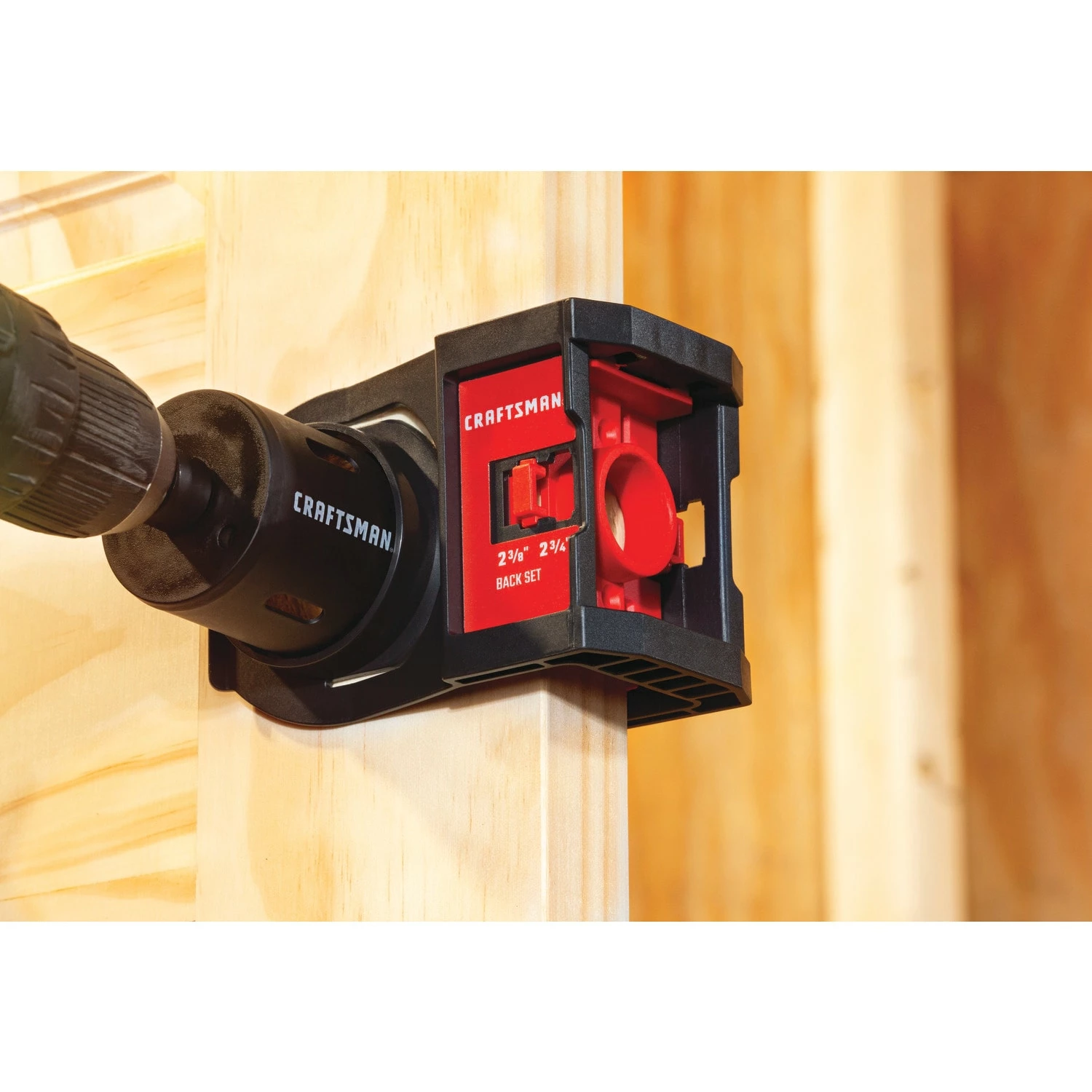 CRAFTSMAN Hole Saws & Kits 6-Piece Set Bi-metal Arbored Adjustable Door Lock Kit Set 6 CRAFTSMAN Hole Saws & Kits 6-Piece Set Bi-metal Arbored Adjustable Door Lock Kit Set - Image 6