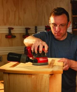 CRAFTSMAN Power Sanders V20 20-Volt Cordless Random Orbital Sander with Dust Management -Craftsman Store 18186555