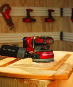 CRAFTSMAN Power Sanders V20 20-Volt Cordless Random Orbital Sander with Dust Management -Craftsman Store 18186557