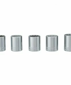 CRAFTSMAN Sockets & Socket Sets 5-Piece Metric 1/2-in Drive 12-point 1/2-in Shallow Socket Set