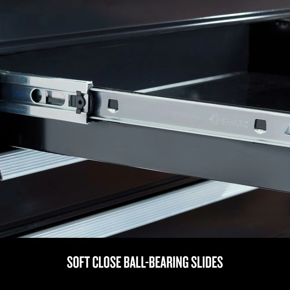 CRAFTSMAN Bottom Tool Cabinets 2000 Series 52-in W x 37.5-in H 10-Drawer Steel Rolling Tool Cabinet (Black) 5 CRAFTSMAN Bottom Tool Cabinets 2000 Series 52-in W x 37.5-in H 10-Drawer Steel Rolling Tool Cabinet (Black) - Image 5