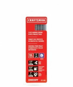 CRAFTSMAN Pneumatic Staplers 18 Gal Narrow CRWN STPL Project