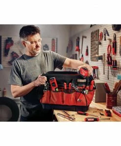 CRAFTSMAN Tool Bags VERSASTACK Red/Black Polyester 17-in Zippered Tool Bag 16 CRAFTSMAN Tool Bags VERSASTACK Red/Black Polyester 17-in Zippered Tool Bag -Craftsman Store 40680643