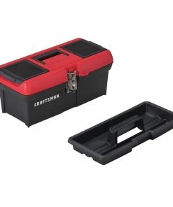 CRAFTSMAN Portable Tool Boxes Diy 16-in Red Plastic Lockable Tool Box 9 CRAFTSMAN Portable Tool Boxes Diy 16-in Red Plastic Lockable Tool Box -Craftsman Store 40774665