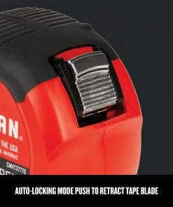 CRAFTSMAN Tape Measures AUTOLOCK 30-ft Tape Measure 12 CRAFTSMAN Tape Measures AUTOLOCK 30-ft Tape Measure -Craftsman Store 40988327