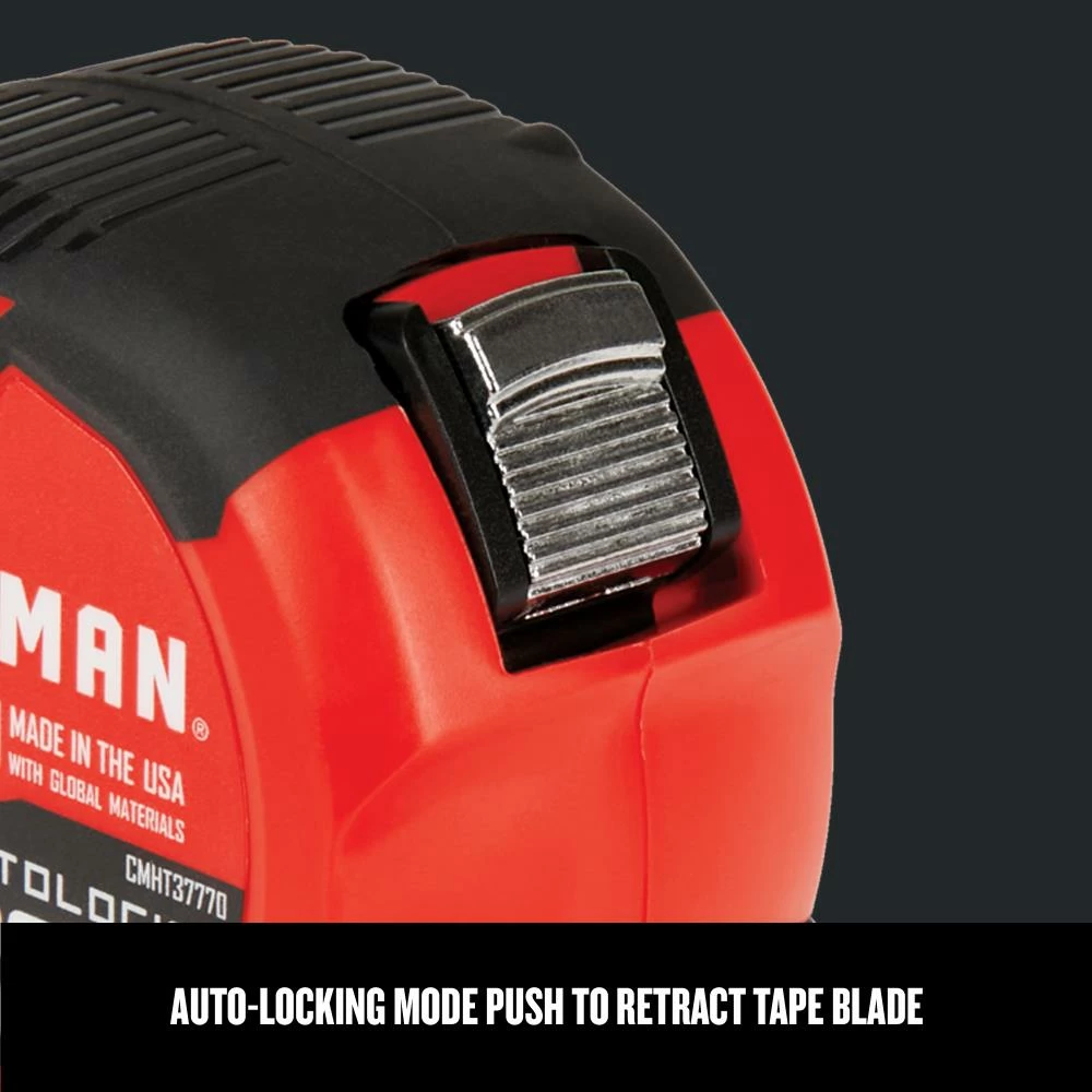 CRAFTSMAN Tape Measures AUTOLOCK 30-ft Tape Measure 5 CRAFTSMAN Tape Measures AUTOLOCK 30-ft Tape Measure - Image 5