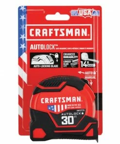 CRAFTSMAN Tape Measures AUTOLOCK 30-ft Tape Measure 15 CRAFTSMAN Tape Measures AUTOLOCK 30-ft Tape Measure -Craftsman Store 40988329
