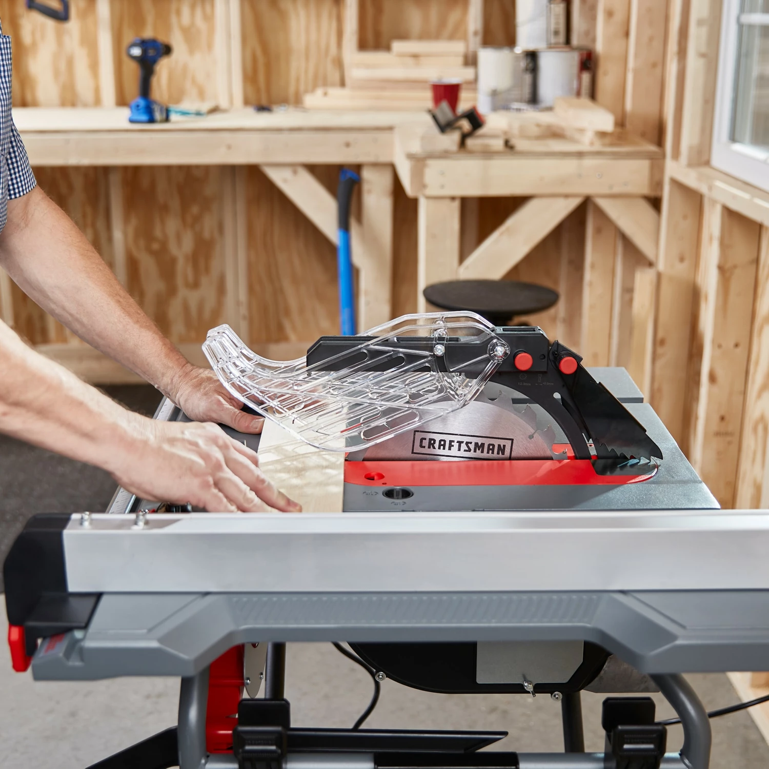 CRAFTSMAN Table Saws 10-in Carbide-tipped Blade 15-Amp Corded Table Saw 5 CRAFTSMAN Table Saws 10-in Carbide-tipped Blade 15-Amp Corded Table Saw - Image 5