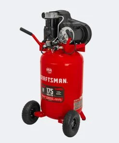 CRAFTSMAN Air Compressors 30-Gallon Single Stage Portable Corded Electric Vertical Air Compressor -Craftsman Store 41775427