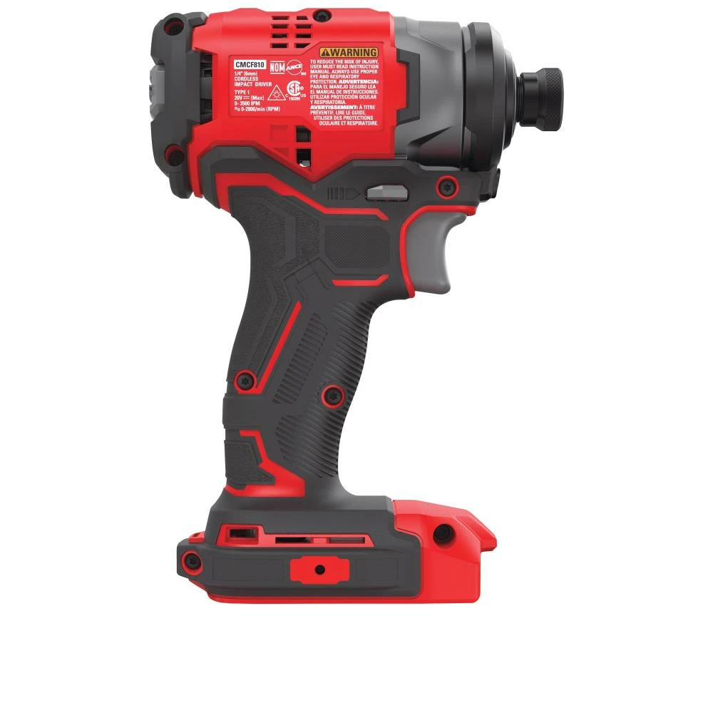 CRAFTSMAN Impact Drivers V20 20-volt Max 1/4-in Variable Speed Brushless Cordless Impact Driver (Tool Only) 4 CRAFTSMAN Impact Drivers V20 20-volt Max 1/4-in Variable Speed Brushless Cordless Impact Driver (Tool Only) - Image 4