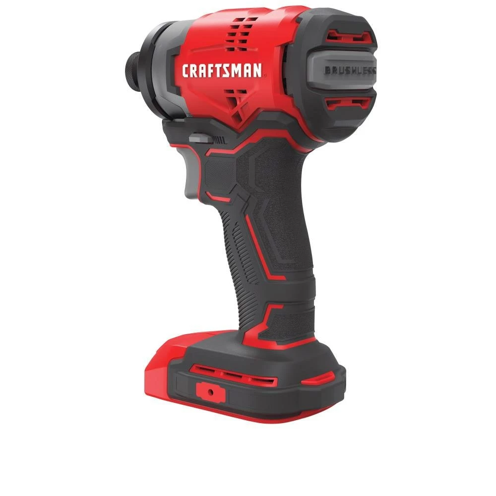 CRAFTSMAN Impact Drivers V20 20-volt Max 1/4-in Variable Speed Brushless Cordless Impact Driver (Tool Only) 5 CRAFTSMAN Impact Drivers V20 20-volt Max 1/4-in Variable Speed Brushless Cordless Impact Driver (Tool Only) - Image 5
