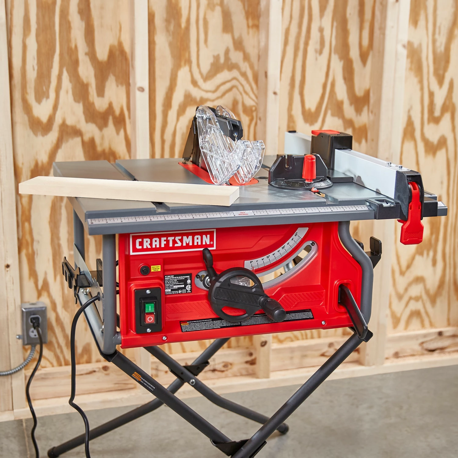 CRAFTSMAN Table Saws 10-in Carbide-tipped Blade 15-Amp Corded Table Saw 9 CRAFTSMAN Table Saws 10-in Carbide-tipped Blade 15-Amp Corded Table Saw - Image 9