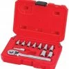 CRAFTSMAN Mechanics Tool Sets 11-Piece Standard (SAE) Polished Chrome Mechanics Tool Set (1/4-in)