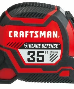 CRAFTSMAN Tape Measures Craftsman Pro Reach Plus Blade Defense 35-ft Tape Measure