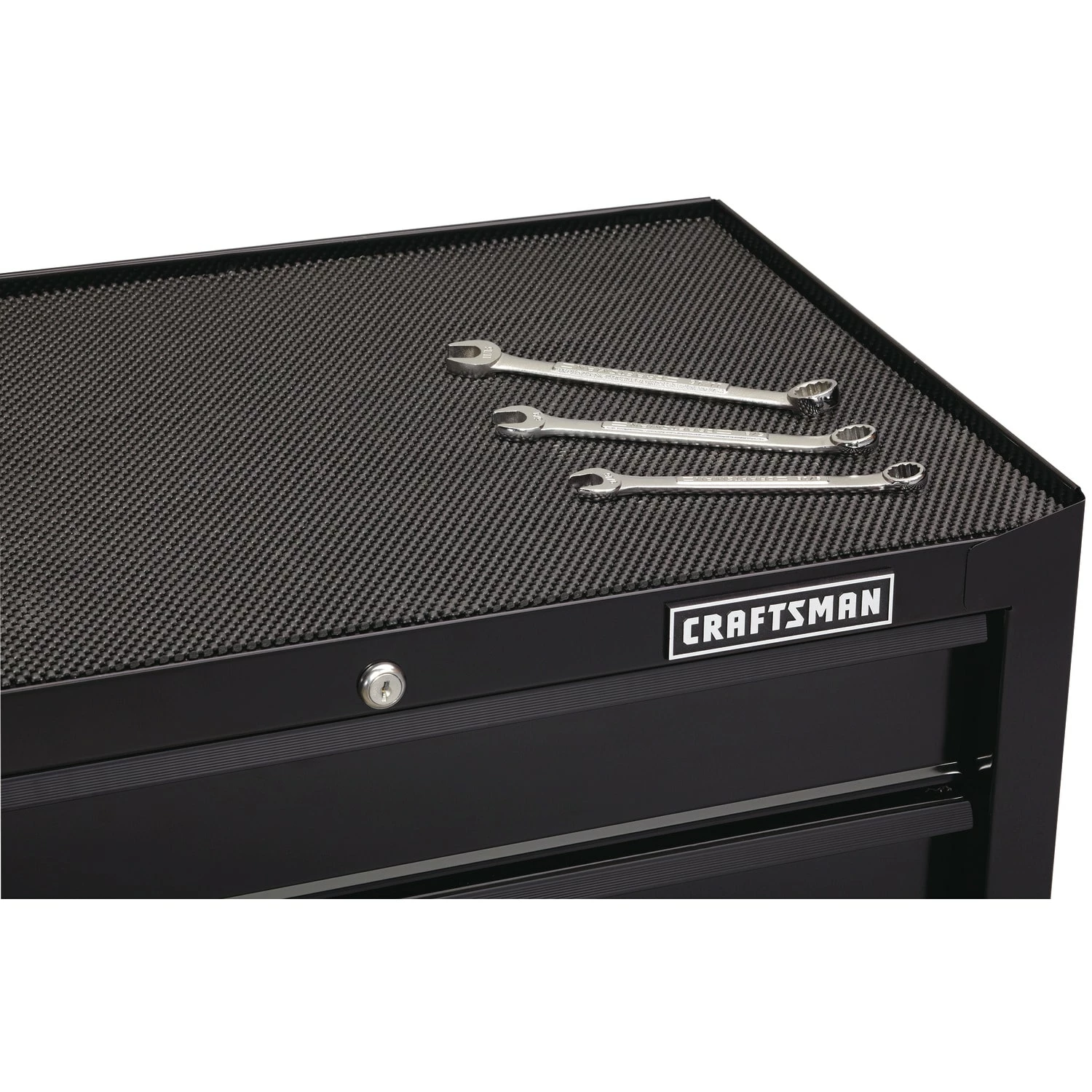 CRAFTSMAN Bottom Tool Cabinets 1000 Series 26.5-in W x 32.5-in H 4-Drawer Steel Rolling Tool Cabinet (Black) 15 CRAFTSMAN Bottom Tool Cabinets 1000 Series 26.5-in W x 32.5-in H 4-Drawer Steel Rolling Tool Cabinet (Black) - Image 15