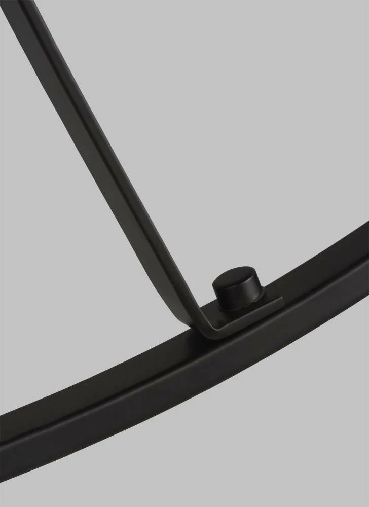 Sea Gull Lighting Chandeliers Robie 5-Light Midnight Black Craftsman Chandelier 2 Sea Gull Lighting Chandeliers Robie 5-Light Midnight Black Craftsman Chandelier - Image 2