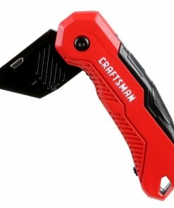 CRAFTSMAN Utility Knives 3/4-in 1-Blade Folding Utility Knife with On Tool Blade Storage -Craftsman Store 42690249