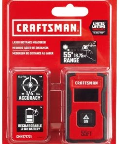 CRAFTSMAN Laser Distance Measurers CFT 55' POCKET LDM 7 CRAFTSMAN Laser Distance Measurers CFT 55' POCKET LDM -Craftsman Store 42698305