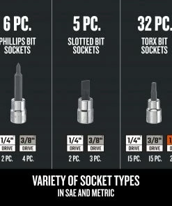 CRAFTSMAN Mechanics Tool Sets 299-Piece Standard (SAE) Polished Chrome Mechanics Tool Set 10 CRAFTSMAN Mechanics Tool Sets 299-Piece Standard (SAE) Polished Chrome Mechanics Tool Set -Craftsman Store 43123068