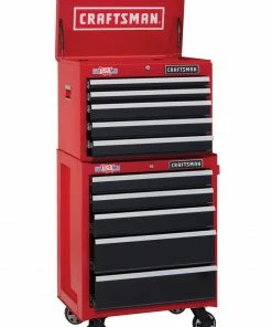 CRAFTSMAN Top Tool Chests 2000 Series 26-in W x 19.75-in H 5-Drawer Steel Tool Chest (Red) -Craftsman Store 43183585 scaled