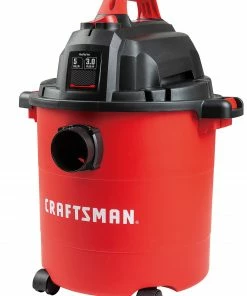 CRAFTSMAN Shop Vacuums 5-Gallon Corded Portable Wet/Dry Shop Vacuum -Craftsman Store 43350388 scaled