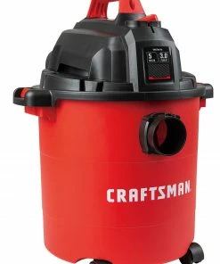 CRAFTSMAN Shop Vacuums 5-Gallon Corded Portable Wet/Dry Shop Vacuum -Craftsman Store 43350433 scaled